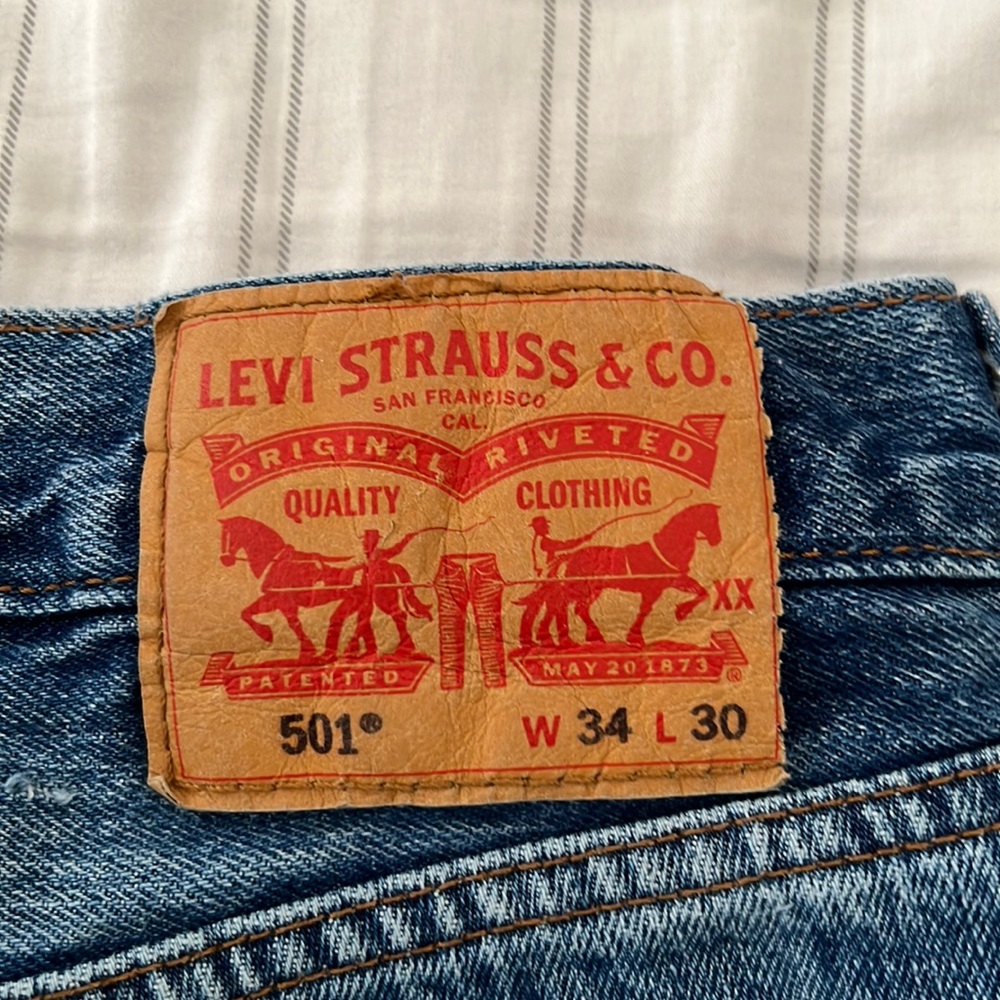 Levi’s button flys